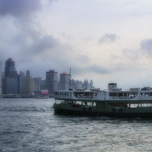 Horse ferry in Canada